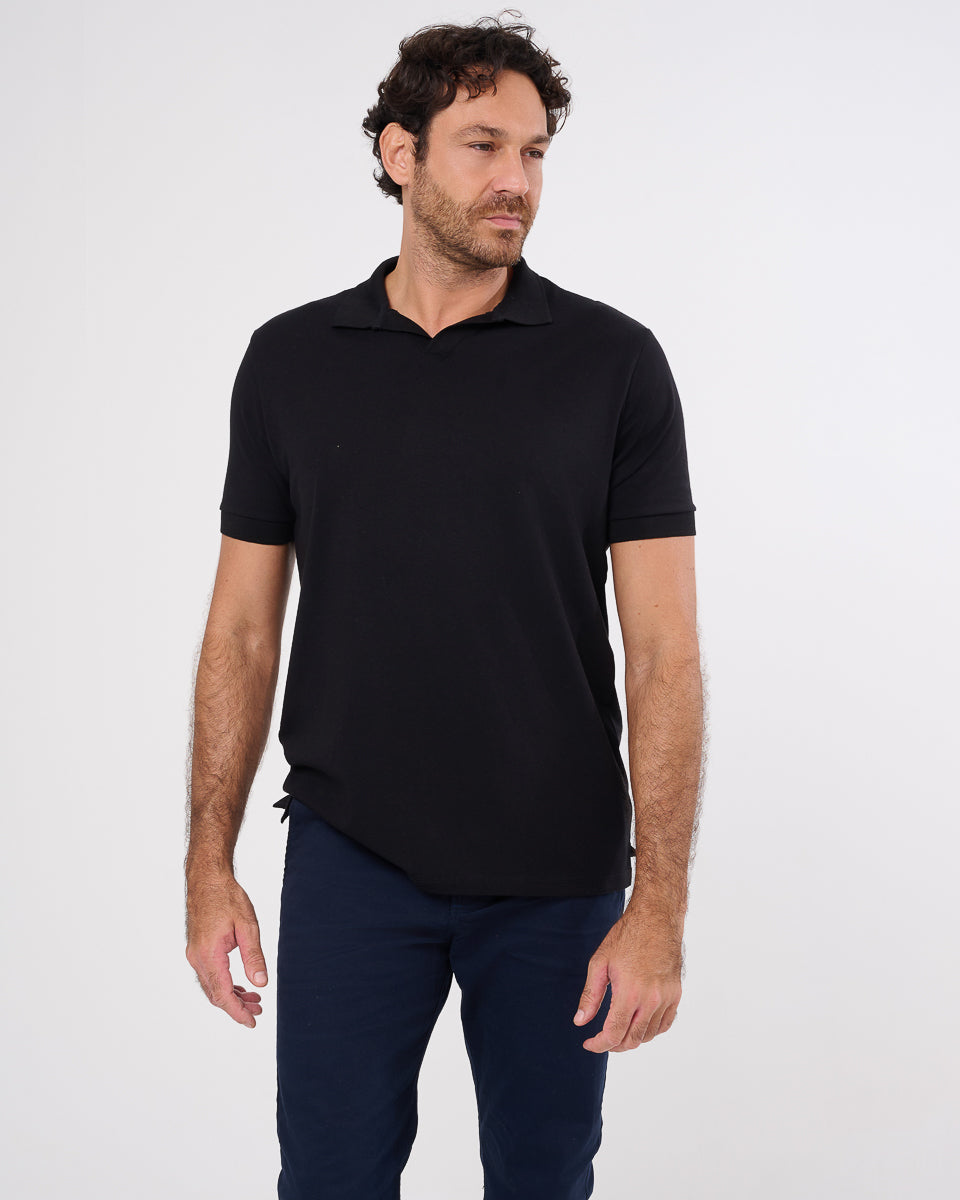 Polo pima lisa italiana