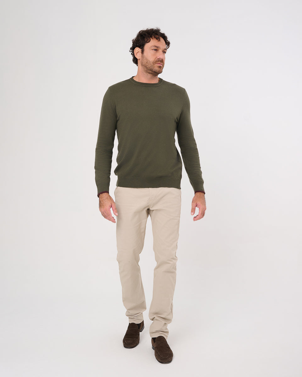 Crewneck Merino Wool