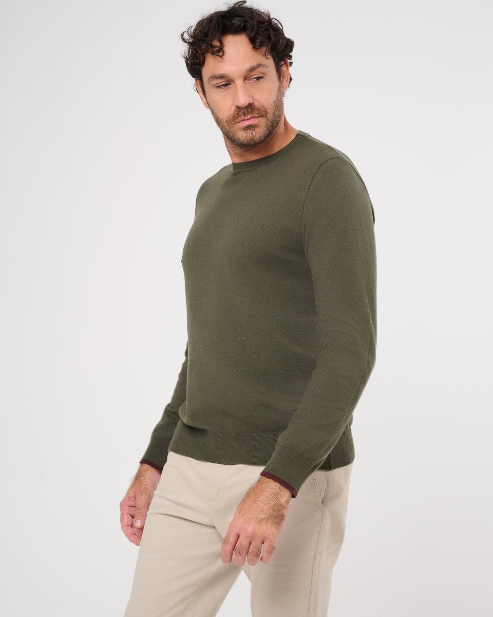 Crewneck Merino Wool