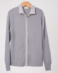 Zipper sweater merino Wool
